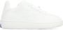 Burberry Witte leren boxsneakers Gestructureerd kalfsleer White Dames - Thumbnail 12