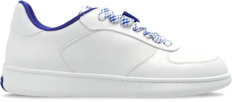 Burberry Leren Sneakers White Dames