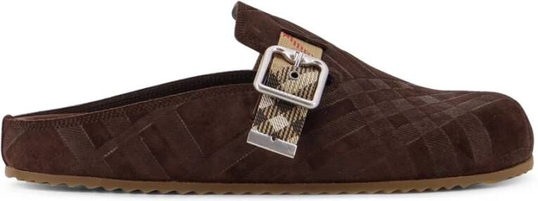 Burberry Logo Strap Sandalen Gemaakt in Italië