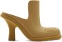 Burberry Mosterdgele hoge hak slip-on schoenen Yellow Dames - Thumbnail 1