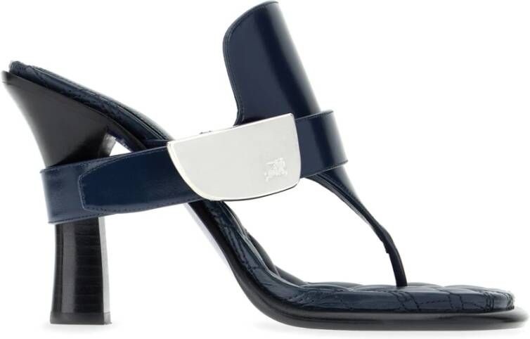 Burberry Mules Blue Dames