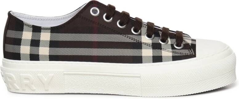 Burberry Nylon Sneakers met Logo Details