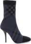 Burberry Geruite Hakken in Multicolor Grijs Multicolor Dames - Thumbnail 13