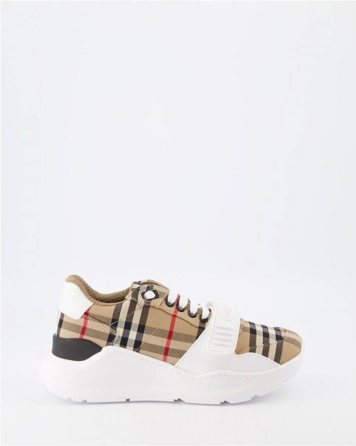 Burberry Vintage Check Velcro Strap Sneakers Multicolor Dames - Foto 2