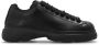 Burberry Chunky Leren Sneakers Black Heren - Thumbnail 1