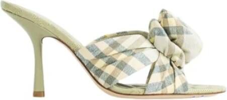 Burberry Rose Check Katoenen Pumps