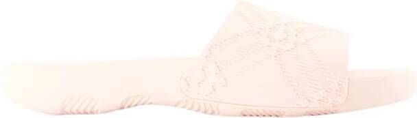 Burberry Roze Gloss Dive Sandalen