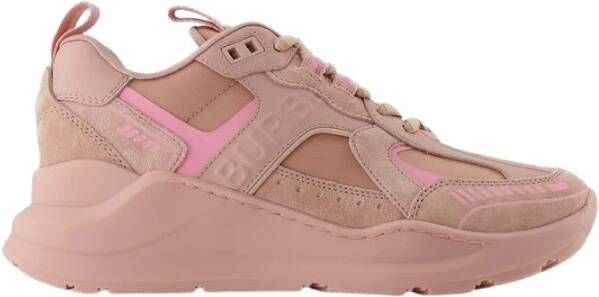 Burberry Ramsey Story Sneakers Dusky Pink Leer Pink Dames