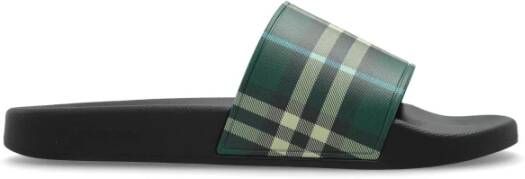Burberry Rubberen teenslippers