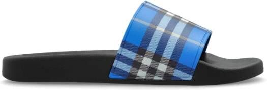 Burberry Rubberen teenslippers