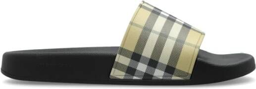 Burberry Rubberen teenslippers