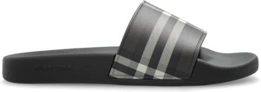 Burberry Rubberen teenslippers