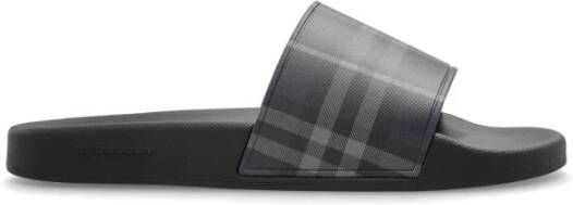 Burberry Rubberen teenslippers