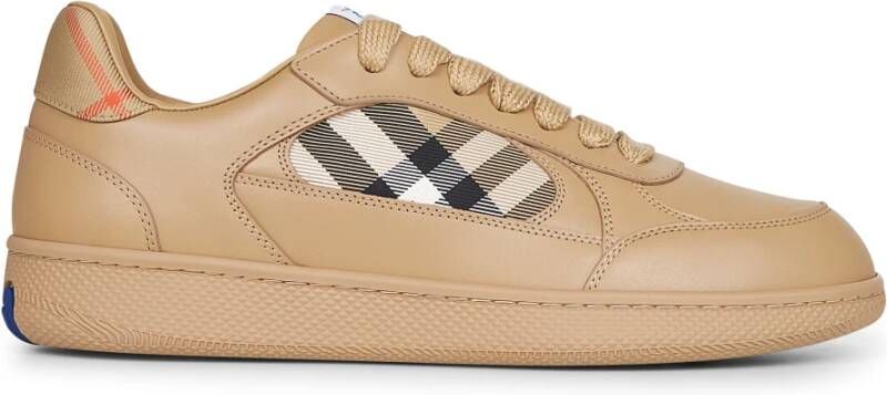 Burberry Ruitersontwerp Sneakers