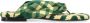 Burberry Groene Geruite Sandalen Green Dames - Thumbnail 1