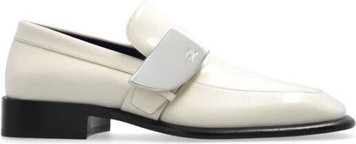 Burberry Schild loafers Beige Heren