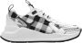 Burberry Low-Top Sneakers "Check" Sneakers – White in wit - Thumbnail 1
