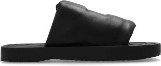 Burberry Slab slides Black Heren