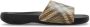 Burberry Sandalen Dive Check Sandals Synthetic Beige in beige - Thumbnail 7