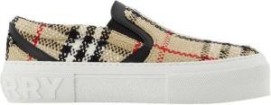 Burberry Slip-on sneakers Beige Dames