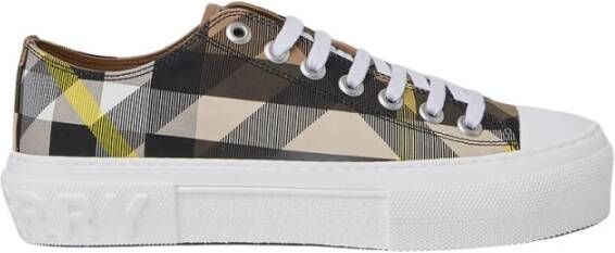 Burberry Katoenen Sneakers voor Dames White Dames