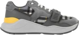 Burberry Sneakers Grijs Heren
