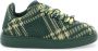 Burberry Sneakers met Check Patroon en Prikkeldraad Veters Multicolor Heren - Thumbnail 1