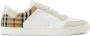 Burberry Vintage Check Panel Sneakers White Heren - Thumbnail 1