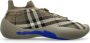 Burberry Geperforeerde Check Sneakers met Geribbelde Boord Multicolor Heren - Thumbnail 3