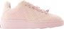Burberry Low-Top Sneakers Lf Box Knit Sneakers Synthetic Pink in beige - Thumbnail 16