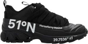 Burberry Sneakers Zwart Heren