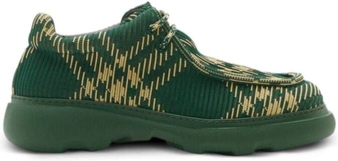 Burberry Stijlvolle Sneakers Green Heren