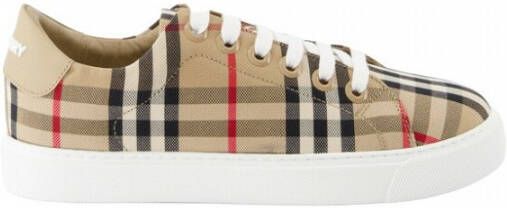 Burberry Vintage Check Low top Sneakers Beige Dames