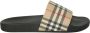 Burberry Vintage Check Patroon Ronde Neus Schoenen Beige Heren - Thumbnail 1