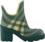 Burberry Vintage Check Rubberlaarzen Green Dames - Thumbnail 1