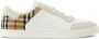 Burberry Vintage Check Witte Sneakers White Heren - Thumbnail 1