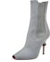 Burberry Vintage Pre-owned Canvas boots Gray Dames - Thumbnail 1