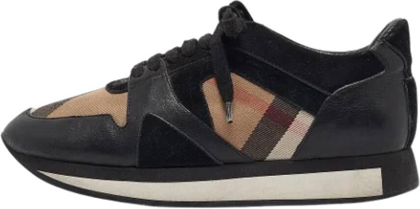 Burberry Vintage Pre-owned Canvas sneakers Multicolor Dames