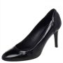 Burberry Vintage Pre-owned Coated canvas heels Black Dames - Thumbnail 1