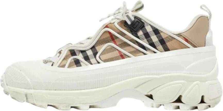 Burberry Vintage Pre-owned Fabric sneakers Multicolor Heren