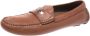 Burberry Vintage Pre-owned Leather flats Brown Dames - Thumbnail 1