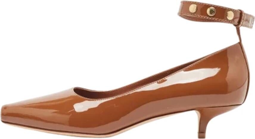 Burberry Vintage Pre-owned Leather heels Brown Dames