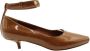Burberry Vintage Pre-owned Leather heels Brown Dames - Thumbnail 1