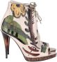 Burberry Vintage Pre-owned Leather heels Multicolor Dames - Thumbnail 1