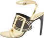 Burberry Vintage Pre-owned Leather sandals Multicolor Dames - Thumbnail 1