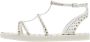 Burberry Vintage Pre-owned Leather sandals White Dames - Thumbnail 1