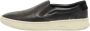 Burberry Vintage Pre-owned Leather sneakers Black Dames - Thumbnail 1