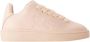 Burberry Vintage Pre-owned Leather sneakers Pink Dames - Thumbnail 1