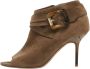 Burberry Vintage Pre-owned Suede boots Beige Dames - Thumbnail 1