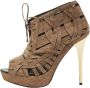 Burberry Vintage Pre-owned Suede boots Brown Dames - Thumbnail 1